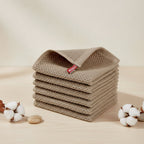Absorbent Honeycomb Waffle Weave Cotton Dish Cloths Set