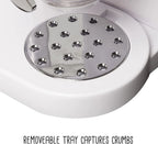 Cereal Dispenser Dual Canister Portion-Control Acrylic