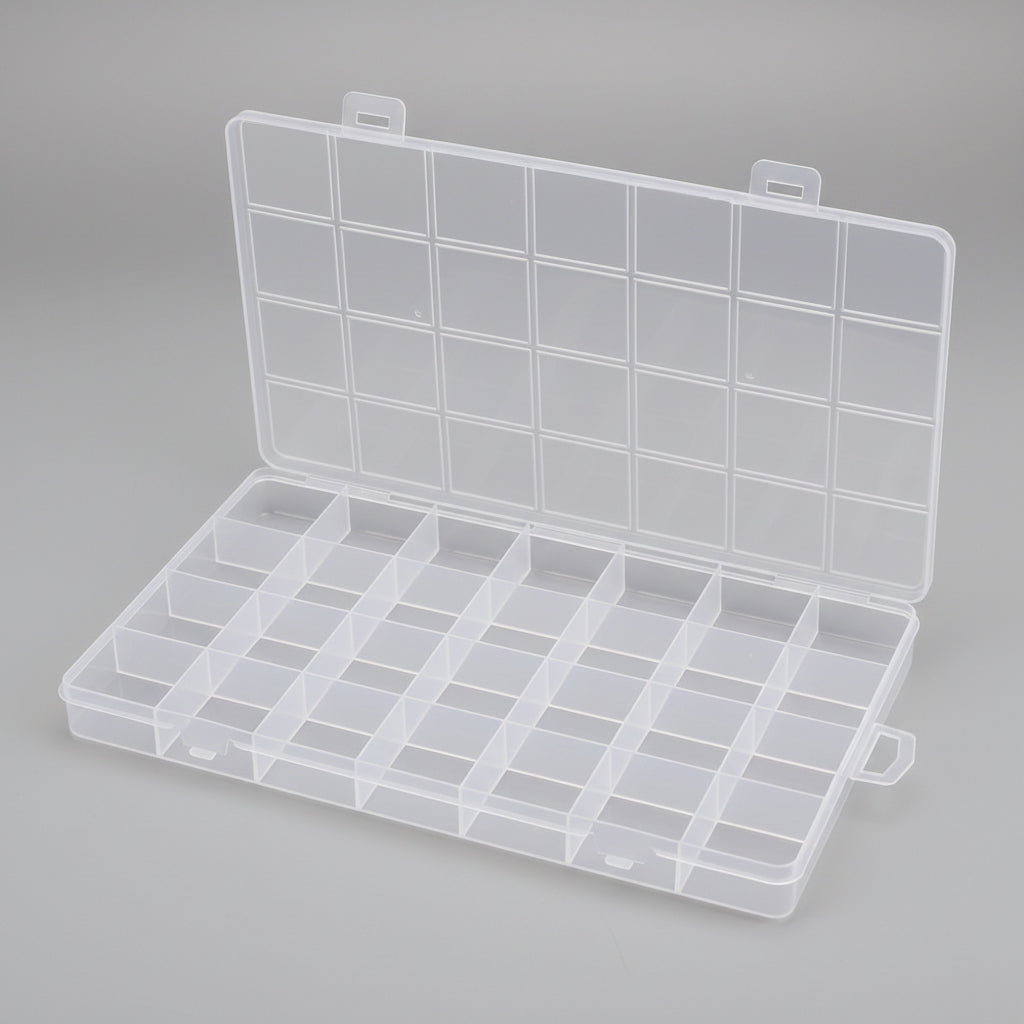 Plastic Organizer Case with Compartments for Mother's Day Storage