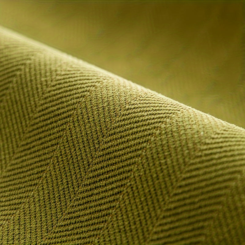 Elastic & Non-Slip Ribbed Chenille Sofa Cover