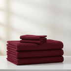 Absorbent Honeycomb Waffle Weave Cotton Dish Cloths Set