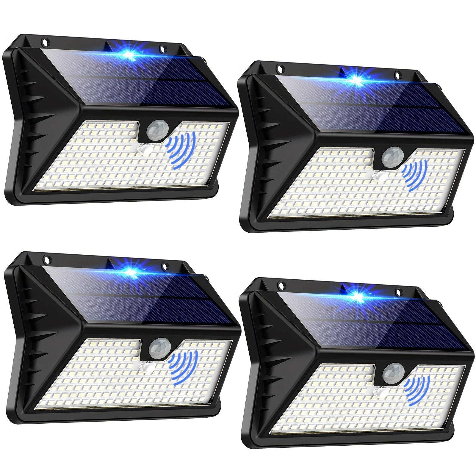 Solar Motion Sensor LED Outdoor Wall Light