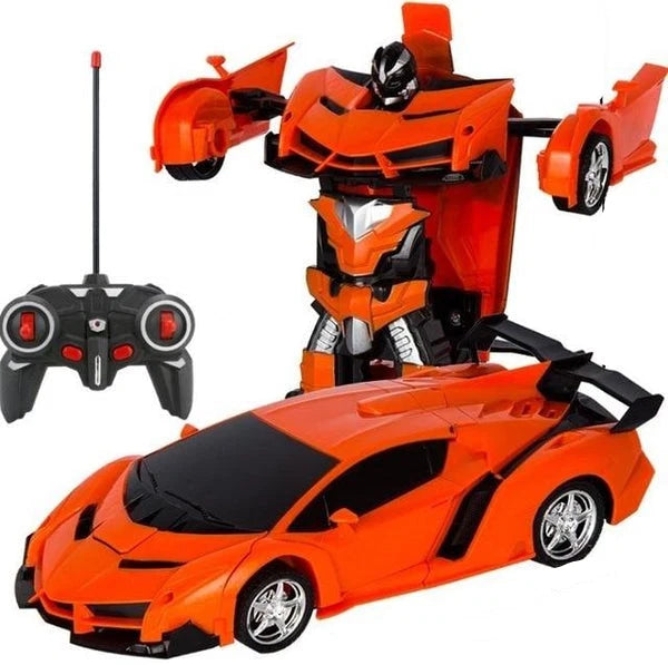 Transformer Car One-Button Transform 66 Ft Range