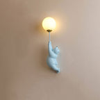 Decorative Balloon Light for Kids Room - Adorable Bear Wall Lamp