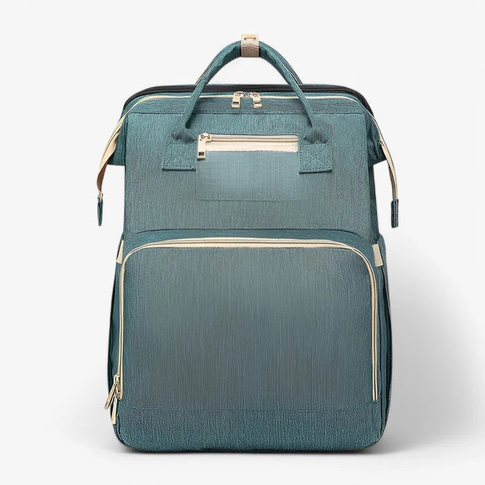 Changing Bag Fold-Out Baby Bed Water-Repellent & Multiple Pockets