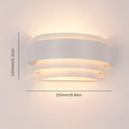 Contemporary Metal Wall Light Fixture – Upward & Downward Illumination