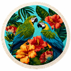 Quick-Drying Sand-Resistant Round Beach Towel