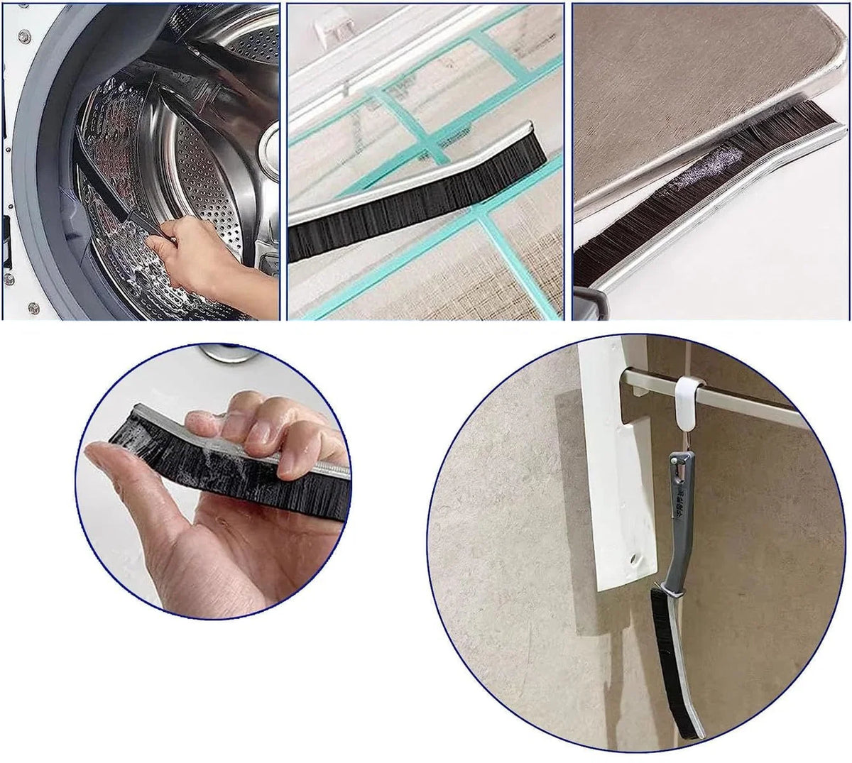 Tile & Grout Brush Stiff Nylon Bristles