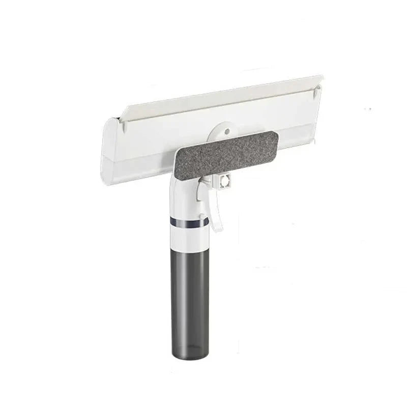 Glass Cleaner 4-In-1 Spray & Squeegee Water Collection