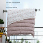 Wall-Mounted Clothes Drying Rack Foldable & Extendable Rust-Resistant Aluminum
