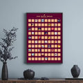 Scratch-Off Date Calendar 100 Date Ideas Glossy Paper