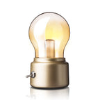 Rechargeable Vintage Light Bulb Lamp