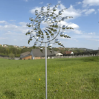18-Blade Ball-Bearing Weatherproof Garden Windmill