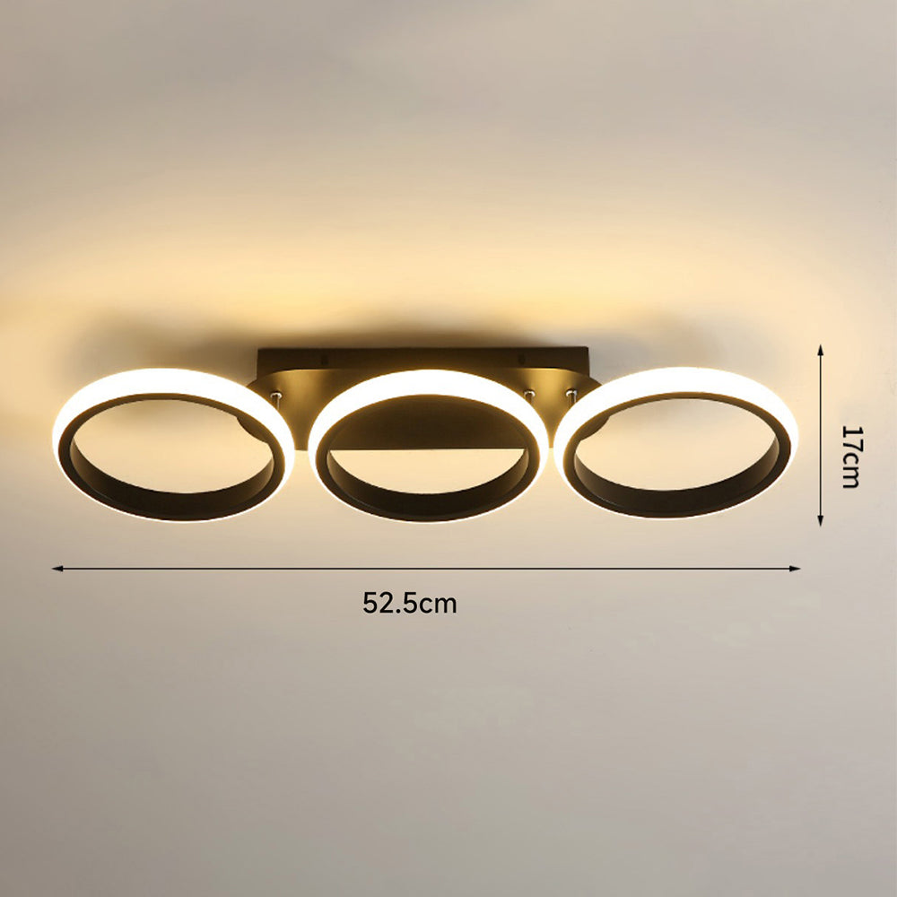 Sleek Contemporary Ceiling Light – Modern LED Fixture