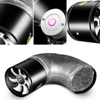 Extractor Fan Powerful Motor Whisper-Quiet & Energy-Efficient
