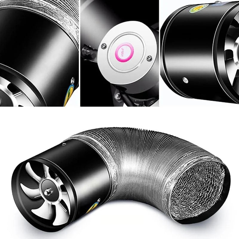 Extractor Fan Powerful Motor Whisper-Quiet & Energy-Efficient