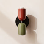 Macaron Style Colorful Wall Light for Bedside – Nordic Design