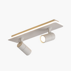 Ceiling Light Fixture with Multiple Spotlights