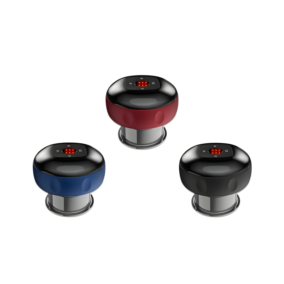 Cupping Massager Red Light & Heat Rechargeable 2000mAh