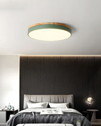 Even-Light Wood-Detail Ceiling Light (Multiple Sizes)