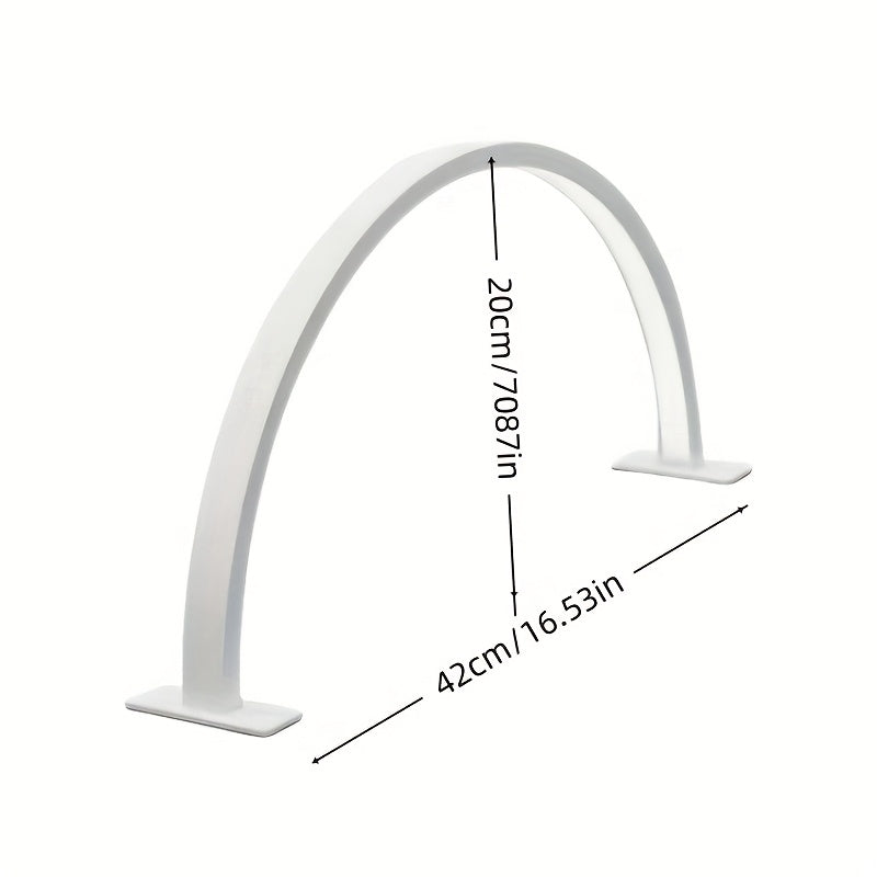Adjustable Metal Desk Light with USB – LED Crescent Moon Design