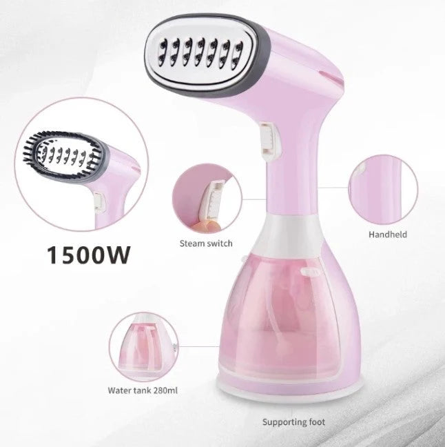 Vertical Garment Steamer Rapid Heat-Up 1500ml Tank