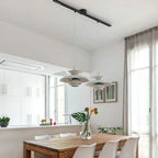 Adjustable Pendant Light Mount with Rotatable Ceiling Rail Track