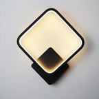 Geometric LED Wall Light – Modern Square Minimalist Design