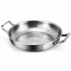 Physical Non-Stick 5-Layer Stainless Steel Skillet