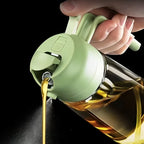 Oil Sprayer Precision Dispensing Glass Bottle 470 ml