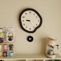Timeless Elegance: Abstract Melting Wall Clock