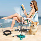 Freestanding Patio Cooling Spray System for Outdoor Misting