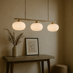 Contemporary 3-Bulb Bauhaus Style Island Hanging Light