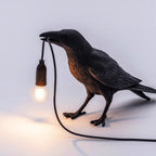 Gothic Crow Decorative Table Lamp with Unique Design
