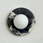 Elegant Indoor LED Wall Light Fixture - Modern Marble Sconce