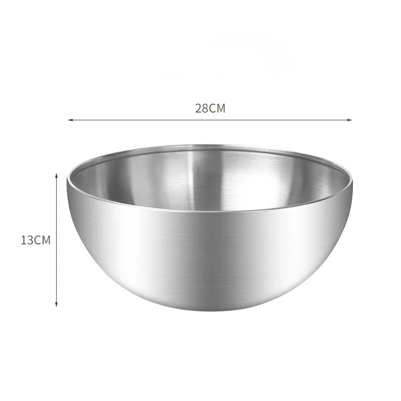 ElegantNest 5-Piece Stainless Steel Mixing Bowl Set