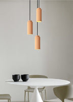 Elegant Ribbed White Pendant Light for Stylish Kitchens