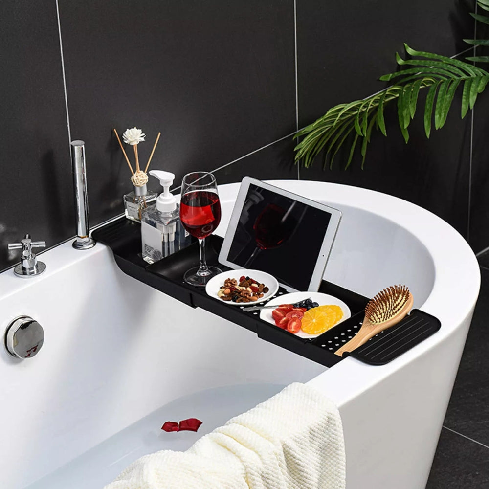 Adjustable Bath Caddy Tray for Bathtubs