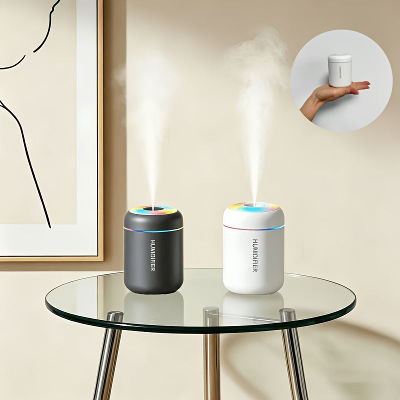 Cold Mist USB-Powered Color-Changing Essential Oil Diffuser
