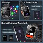 Smartwatch Rugged IP67 Long Battery Life Call & SOS