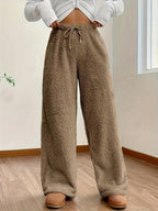 Lounge Pants Teddy Sherpa Ultra-Soft Relaxed Fit