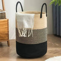 Foldable Woven Rope Laundry Basket – Durable and Chic Organizer