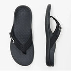 Flip-Flops Orthopaedic Arch Support Vegan Leather Non-Slip
