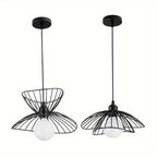 Adjustable Industrial Style Black Pendant Light – Retro Design