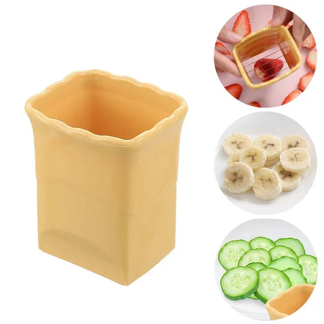 Vegetable & Fruit Slicer One-Touch Stainless Steel