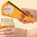 Jar & Bottle Opener Ergonomic Non-Slip Fits Most Jars
