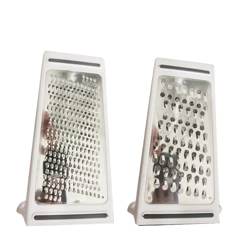 Kitchen Grater Double-Sided Stainless Steel With Collection Tray