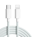 USB-C To Lightning Cable Fast Charging Braided Nylon 2-Pack