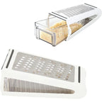Kitchen Grater Double-Sided Stainless Steel With Collection Tray