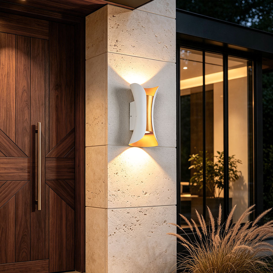 Integrated LED Aluminum Up & Down Wall Light (IP54)